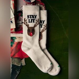 Imogene + Willie “Stay Lit” socks